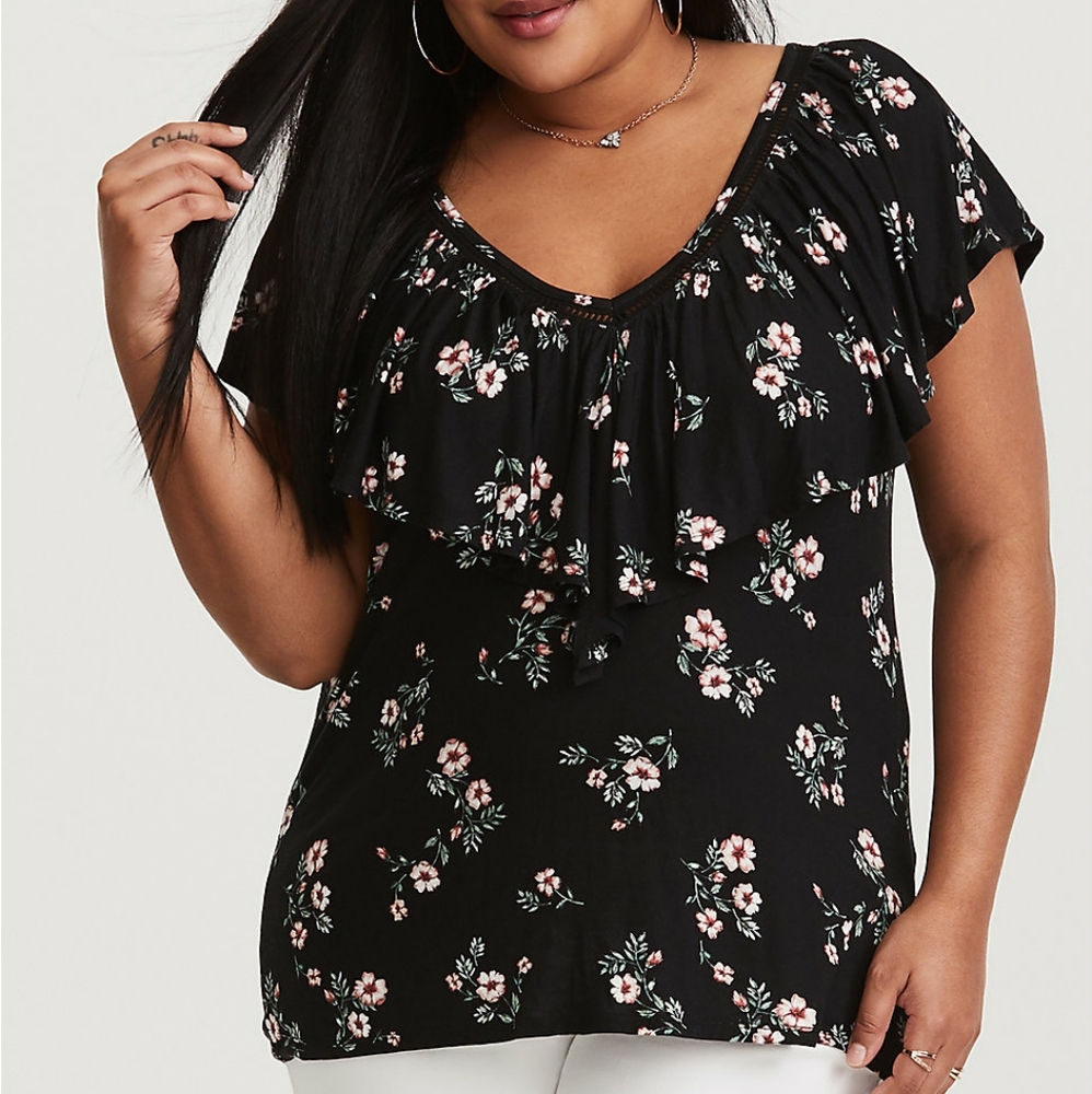Torrid Flounce top Tank